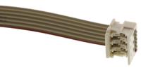 92315-0620 Molex Picoflex Series Flat Ribbon Cable, 6-Way, 1.27mm Pitch, 200mm Length, Picoflex IDC to Picoflex IDC