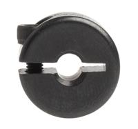 mcl-4-f Ruland Shaft Collar, One Piece, Clamp Screw, Bore 4mm, OD 16mm, W 9mm, Carbon Steel