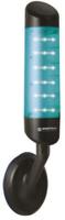 69500055 Werma Kompakt Series Clear Buzzer Signal Tower, 3 Lights, 24 V dc, Wall Mount