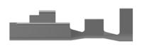 175151-1 TE Connectivity AMP Universal Power Series Female Crimp Terminal, 26AWG Min, 22AWG Max