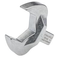 58214041 STAHLWILLE 731/40 Series Open Ended Insert Open-Ended Shell Tool, 41 mm, 14 x 18mm Insert, Chrome Finish
