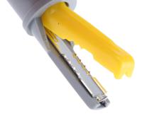 930126103 Hirschmann Test & Measurement Crocodile Clip, Brass Contact, 6A, Yellow