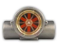 142541 Gems Sensors RFI Series RotorFlow Flow Indicator for Fluid, Liquid, 0.1 gal/min Min, 5 gal/min Max