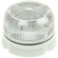 qbs-0302 Klaxon QSB Series Clear Flashing, Static Beacon, 10 → 30 V, Standard, LED Bulb, IP65