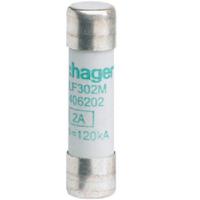 lf302m Hager 2A Cartridge Fuse, 10 x 38mm