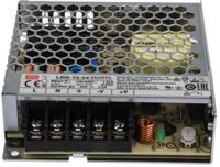 lrs-75-24 MEAN WELL Switching Power Supply, LRS-75-24, 24V dc, 3.2A, 76.8W, 1 Output, 120 → 373 V dc, 85 → 264 V ac