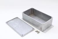1590pf Hammond 1590 Series Die Cast Aluminium Enclosure, IP54, Flanged, 154 x 154 x 51mm