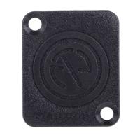 dba-bl Neutrik, D Dummy Plate for use with Cover D-Shape Cutouts