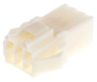 176295-1 TE Connectivity, AMP Universal Power Female Connector Housing, 0.4mm Pitch, 6 Way, 2 Row