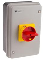 773-8014 RS PRO 3P Pole Panel Mount Isolator Switch - 40A Maximum Current, IP54