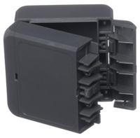 96031114-b-080805-abs-7024 Bopla Bocube Series Graphite Grey ABS Enclosure, IP66, IP68, Graphite Grey Lid, 89 x 80 x 47mm