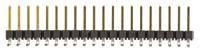 90121-0780 Molex C-Grid III Series Right Angle Through Hole Pin Header, 20 Contact(s), 2.54 mm Pitch, 1 Row, Unshrouded