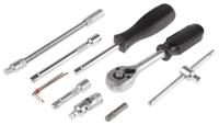 568-514 MTI 46-Piece 1/4 in Standard Socket/Bit Set with Ratchet