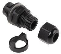 53112882 Lapp SKINTOP Series Black Polyamide Cable Gland, M16 Thread, 5mm min., 9mm max., IP68