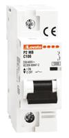 p2mb1pc125 Lovato ModuLo P2MB MCB, 1P, 125A Curve C, 230V AC, 60V DC, 10 kA Breaking Capacity