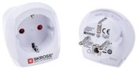 821-1242 SKROSS Australia, China, Europe, Italy, Switzerland, UK, USA to Europe, UK Travel Adapter, Rated At 7A