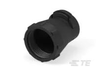 1445856-1 TE Connectivity Black Strain Relief, Shell Size 11 for use with CPC Series