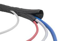 170-01017-twist-in-32-pet-bk HellermannTyton Braided PET Black Cable Sleeve, 32mm Diameter, 2m Length, Twist-In Series