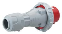 5-555-29 Legrand IP67 Red Cable Mount 3P + N + E Industrial Power Plug, Rated At 63A, 415 V