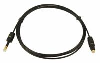 276-5927 RS PRO TOSlink to Male 3.5mm Stereo Jack TOSLINK Fiber Optic Audio Cable Assembly, 2m