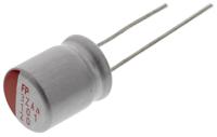 rns1d101mdn1ph Nichicon 100μF Polymer Aluminium Solid Electrolytic Capacitor 20V dc, Radial, Through Hole - RNS1D101MDN1PH