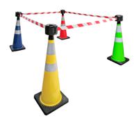 217-5264 RS PRO Red & White ABS Strap Reel, Red, White Tape