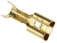 178-7177 RS PRO Uninsulated Female Spade Connector, Open barrel, 6.35 x 0.8mm Tab Size, 1.5mm² to 2.5mm²