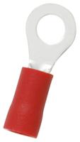 178-8652 RS PRO Insulated Ring Terminal, 4.3mm Stud Size, 0.5mm² to 1.5mm² Wire Size, Red