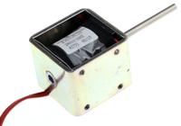 8m15-02-62-24-vcc-100 Mecalectro Linear Solenoid, 24 V dc, 1 → 15N, 50.8 x 49 x 41.3