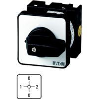011290-t0-2-15170e Eaton, 2P 4 Position 90° Ammeter Cam Switch, 690V (Volts), 20A, Knob Actuator