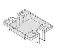 1k460000 Celduc Relay Cover for use with SC Series (except SCB and 125A rating SC)