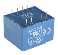 avb15215 Block 15V ac 2 Output Through Hole PCB Transformer, 1.5VA