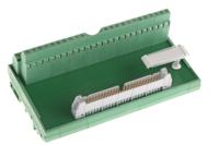 2281089 Phoenix Contact 50-Contact Male Interface Module, Flat Ribbon Cable Connector, DIN Rail Mount, 1A