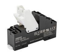 ptf-08-pu Omron LY 250V Chassis Mount Relay Socket, for use with 2 Pole PTF Series