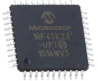 pic18f45k22-ipt Microchip PIC18F45K22-I/PT, 8 bit PIC, PIC18F45K22 Microcontroller, 64 MHz, 256bit FLASH, 44-Pin TQFP