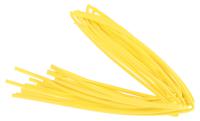 399-495 RS PRO Heat Shrink Tubing, Yellow 2.4mm Sleeve Dia. x 1.2m Length 2:1 Ratio