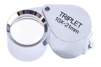 342-9375 RS PRO Magnifier, 10X x Magnification, 21mm Diameter