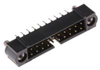 m80-5102042 HARWIN Datamate J-Tek Series Straight Through Hole PCB Header, 20 Contact(s), 2 mm Pitch, 2 Row, Shrouded