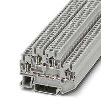 3035519 Phoenix Contact  5, STTB 2 Series Grey, 0.08 → 4mm², Spring Cage Termination