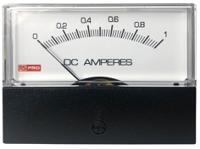 186-2527 RS PRO Analogue Panel Ammeter 1 (Input)A DC, 76mm x 74mm, ±1.5 % Moving Coil