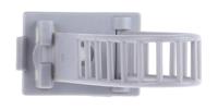 404-449 RS PRO Grey Nylon Adjustable fastener, 22mm Max. Bundle
