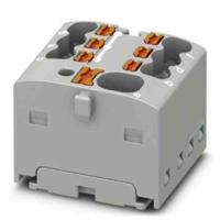 1047478 Phoenix Contact Distribution Block, 7 Way, 2.5mm², 17.5A, 450 V, Grey