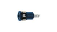 233070-21 Safety socket ø4mm Black