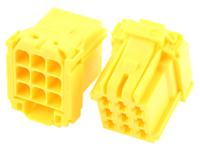 8-968971-1 TE Connectivity, AMP MCP 2.8 Female Automotive Connector, 5.5mm Pitch, 9 Way, 3 Row