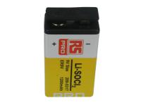 209-5317 RS PRO Lithium Thionyl Chloride 9V Battery 9V