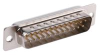 61802524823 Wurth Elektronik 618 25 Way Cable Mount D-sub Connector Plug, 2.77mm Pitch