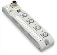 765-1701200-000 WAGO 765 Series I/O module, M12, 5 way, 4 port