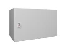 7641350 Rittal AX IT Series Sheet Steel Wall Box, IP56, 380 mm x 600 mm x 350mm