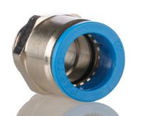 qs-g34-22 Festo QS Series Straight Threaded Adaptor, G 3/4 Male to For tubing outside diameter 22 mm, Threaded-to-Tube Connection