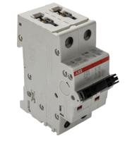 2cds252001r0631-s202-d63 ABB System Pro M Compact S200 MCB, 2P, 63A Curve D, 400V AC, 125V DC, 10 kA Breaking Capacity